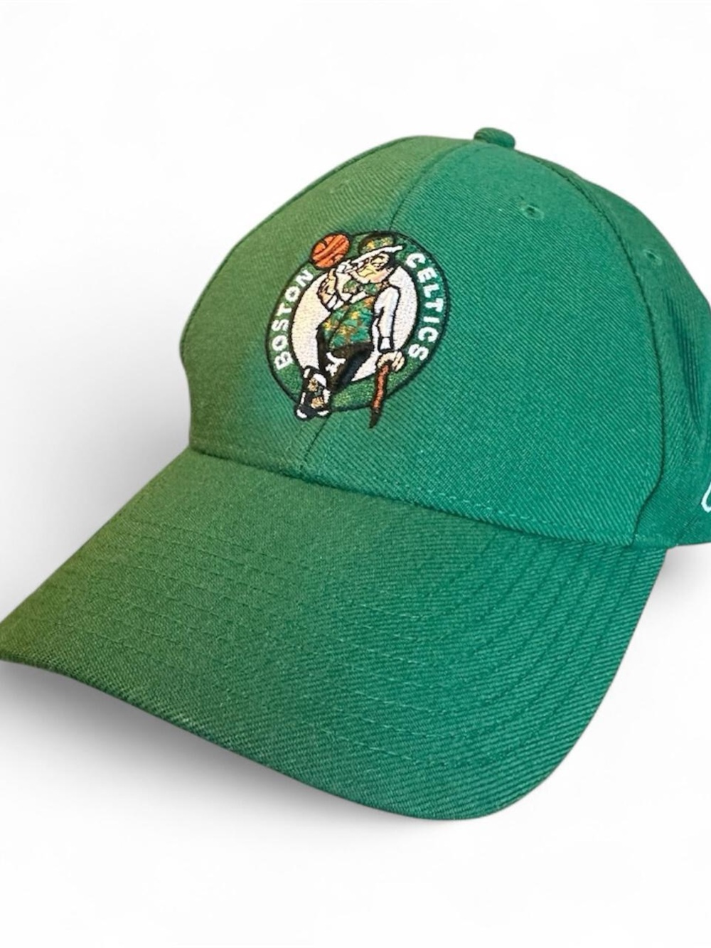 Boston Celtics Green Reebok Cap Hat Adjustable NBA Embroidered Logo Wool Blend